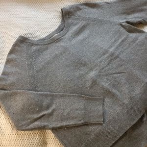 Banana Republic pleated back wool blend sweater